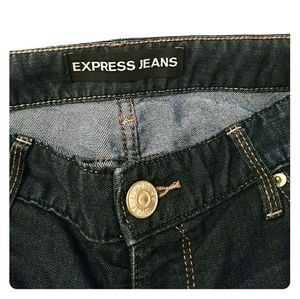 Express Fitted Bootcut Jeans